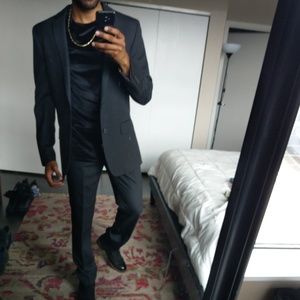 Egara - Pinstripe Suit Jacket